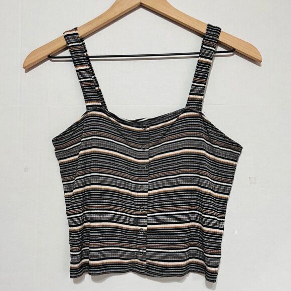American Eagle Ribbed Crop Tank Top Sz M EUC - Picture 1 of 4